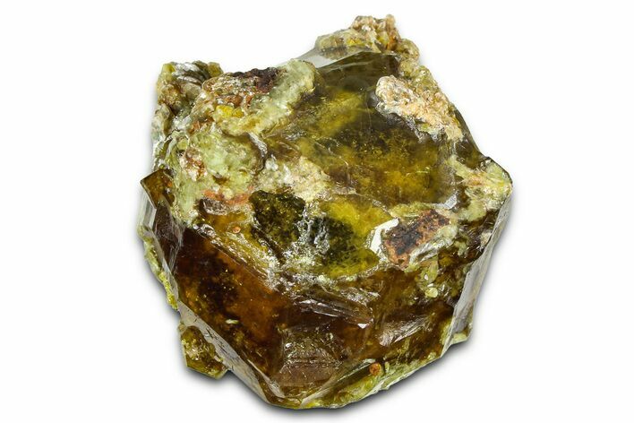 Yellow-Brown Andradite-Grossular Mali Garnet - Kayes Region #371874